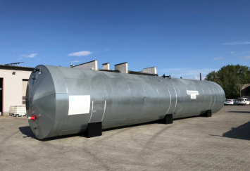Zbiornik stalowy 100m3 p.poż - 100 000l - ocieplony