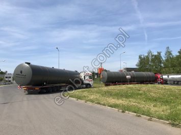 Zbiornik naziemny 100 000 litrów p.poż.