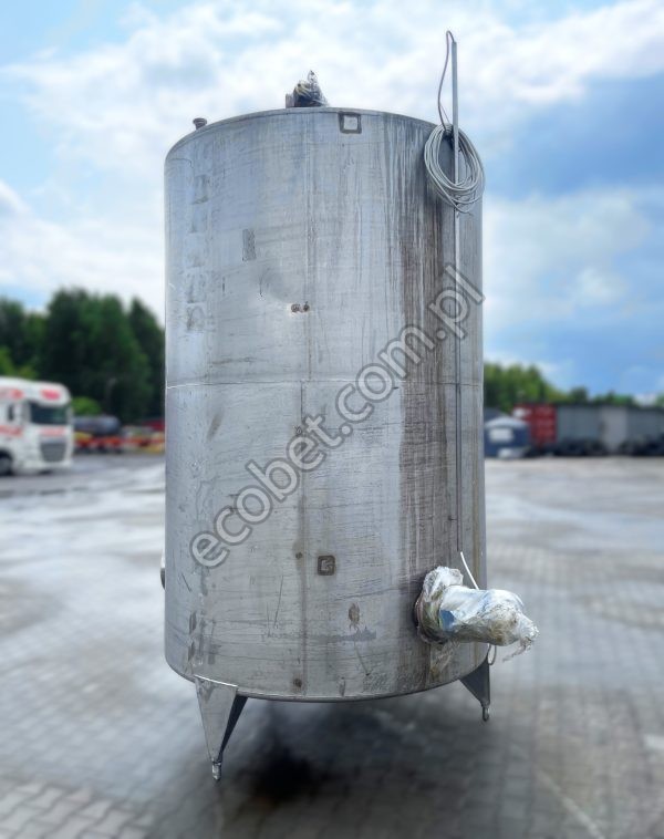 Zbiornik pionowy z kwasówki 8000 litrów