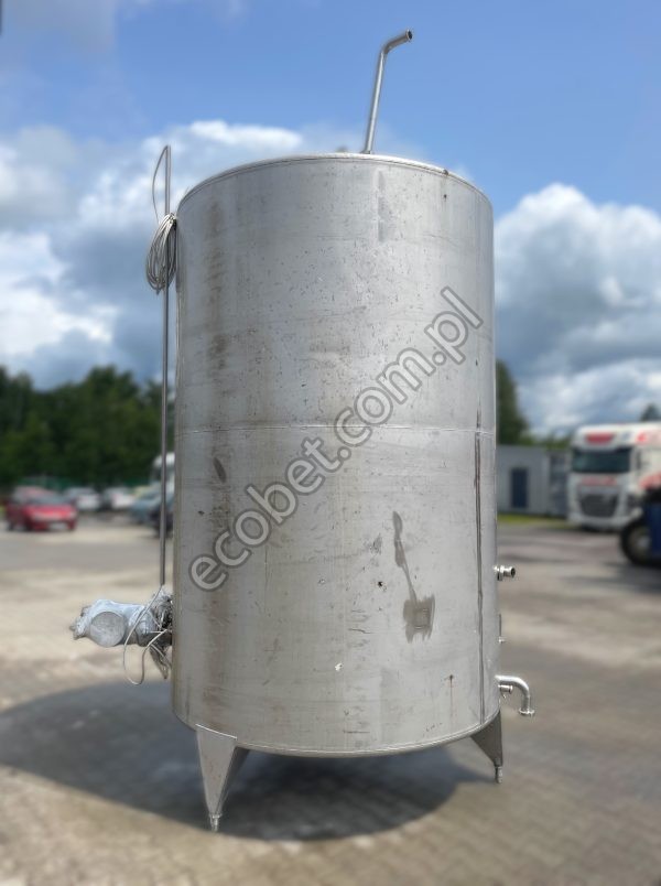 Zbiornik nierdzewny 8000 L do przemysłu