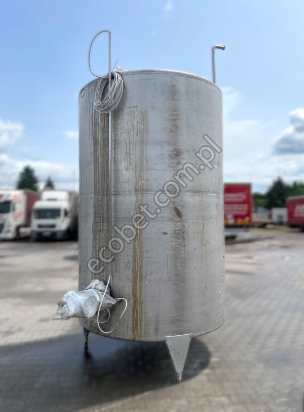 Zbiornik procesowy 8000 litrów z kwasówki