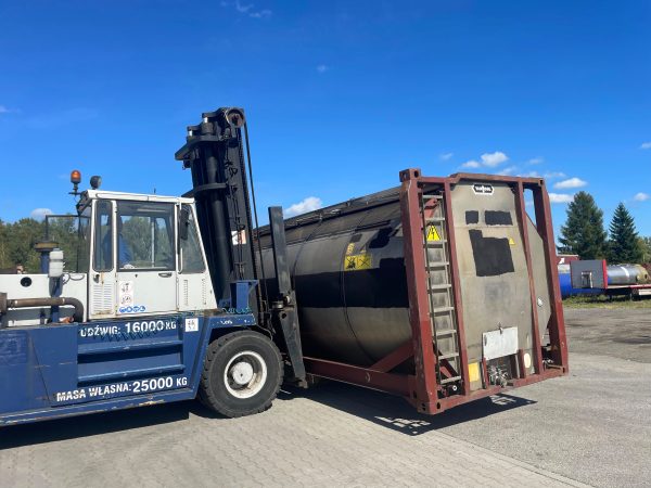 Zbiornik na chemię 24 000 l stal inox