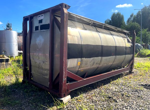 Zbiornik przemysłowy inox izolowany 24 000 l