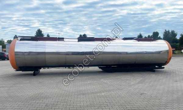 Zbiornik przemysłowy inox na wodę i chemię
