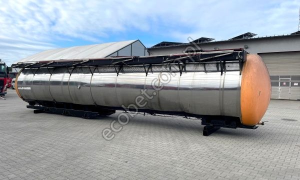 Zbiornik nierdzewny izolowany 31 000 litrów