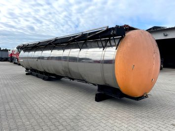 Zbiornik na kwas 31 000 l ze stali nierdzewnej