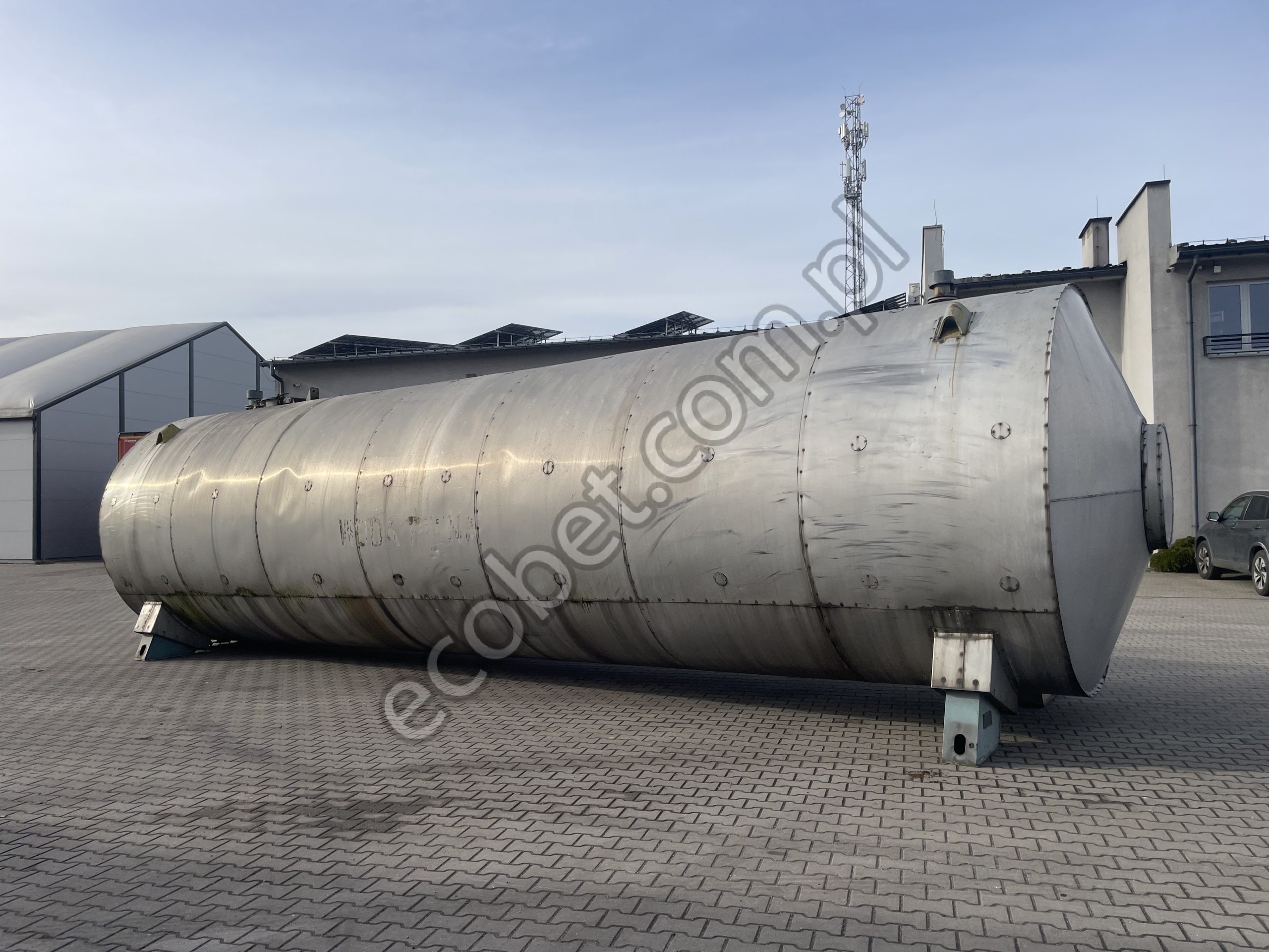 zbiornik do wody pitnej i olejów spożywczych 50 000 l