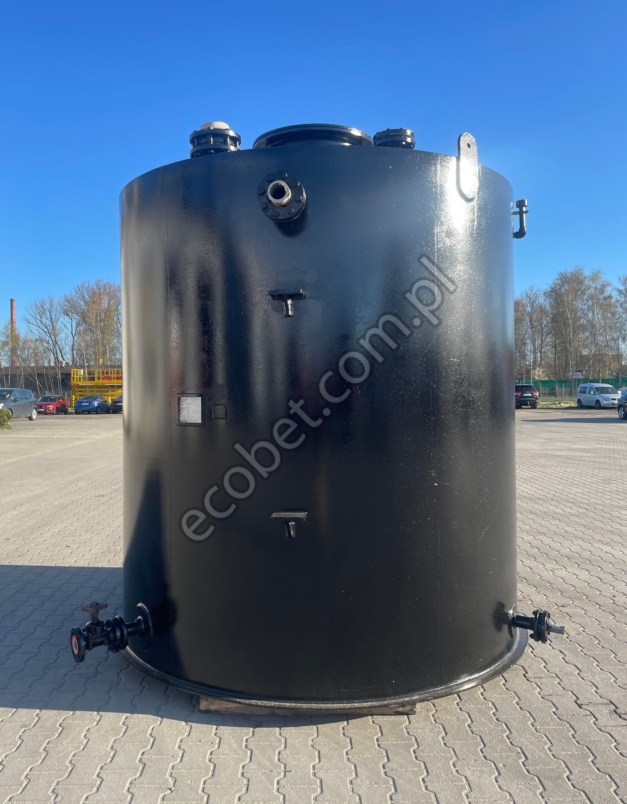 zbiornik 10000 l plastikowy pionowy