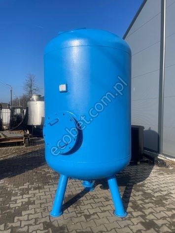 Zbiornik ciśnieniowy 3200l stalowy niebieski