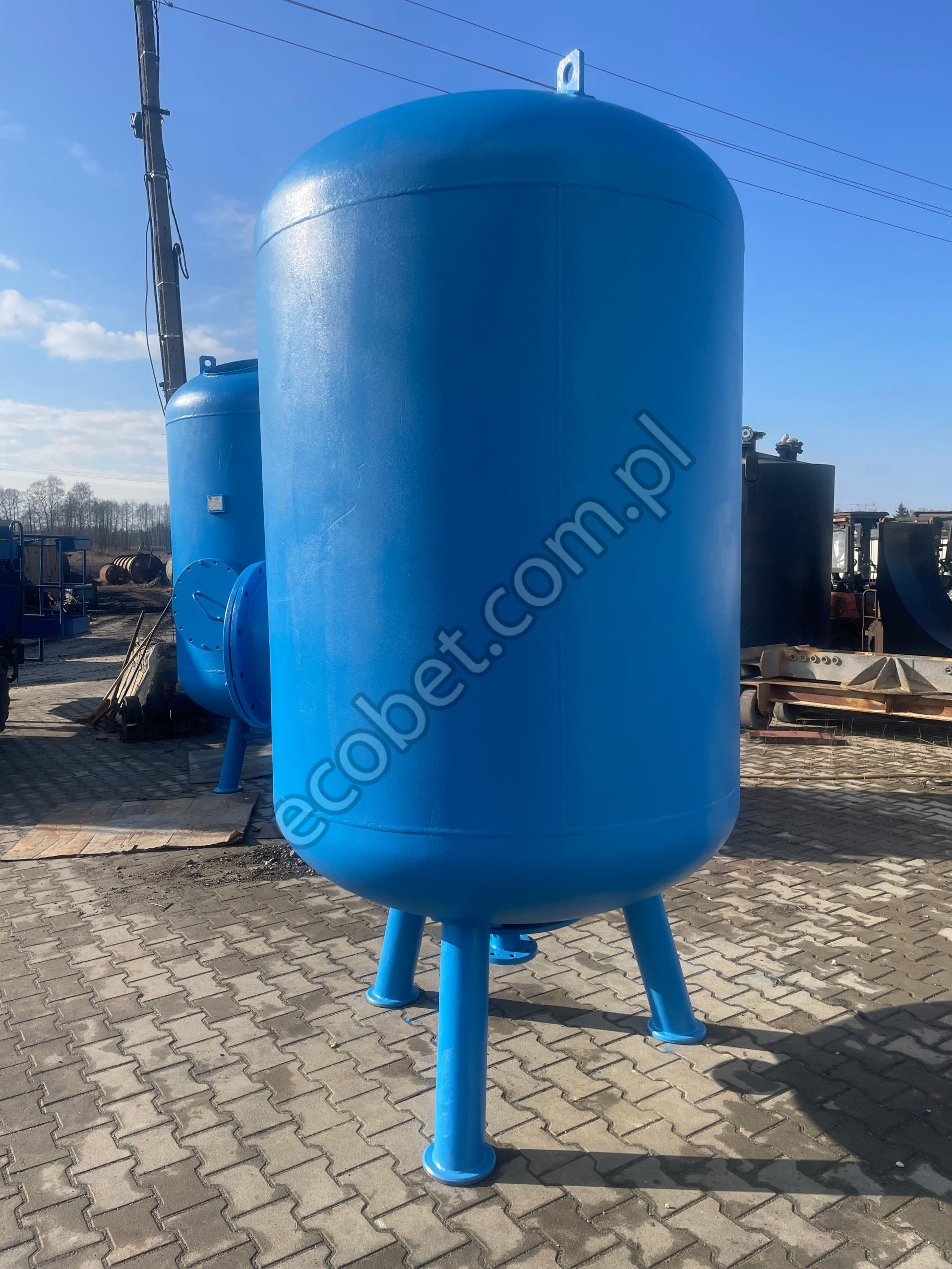 Przemysłowy filtr wody zbiornik stalowy 3200l